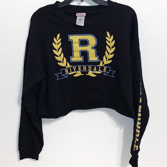 Riverdale Betty and Veronica Cropped Sweatshirt - Picture 1 of 5